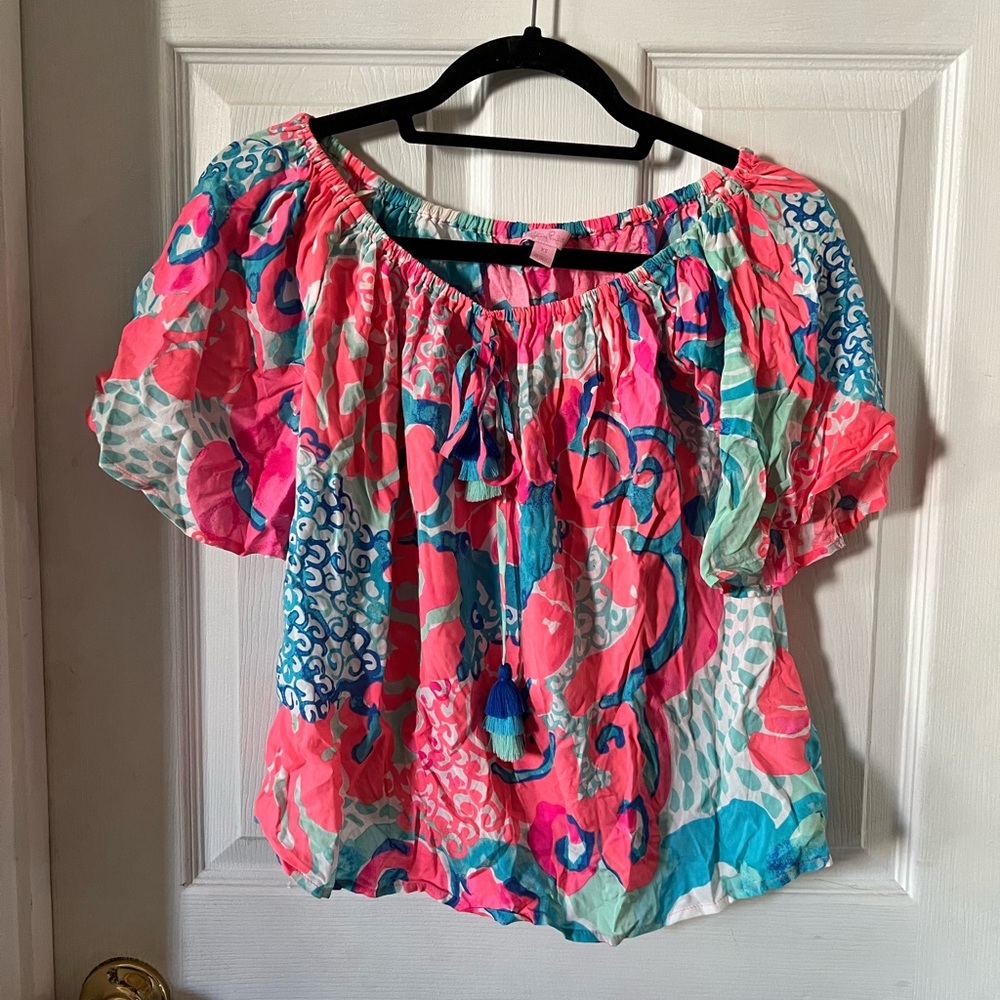 Lilly Pulitzer Sain off the shoulder